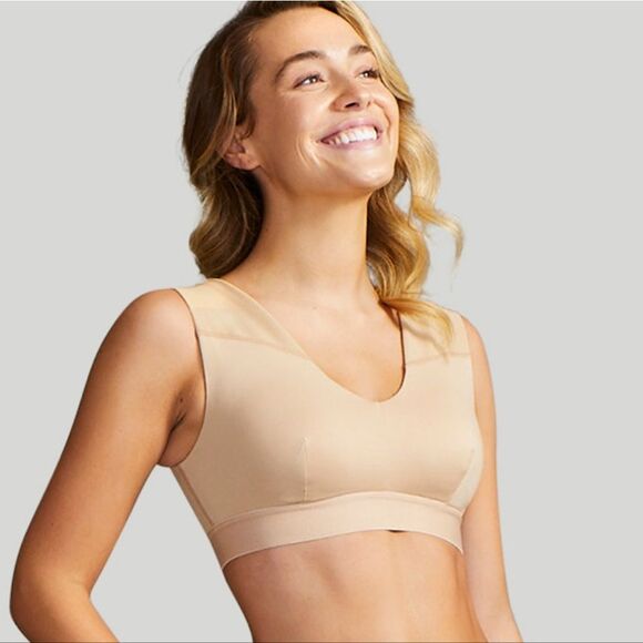 Tommie Copper Nude Shoulder Support Bra Size 2XL - Picture 1 of 9